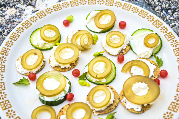 Dill Pickle Cream Cheese Crackers